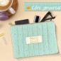 Pochette gaze de coton merci pour cette annee