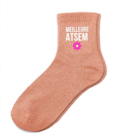 Chaussettes paillettes meilleure atsem