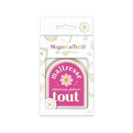 Magnet maitresse merci pour tout