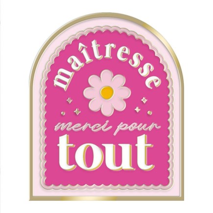 Magnet maitresse merci pour tout