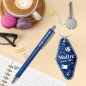 Duo porte-cles motel et stylo maitre