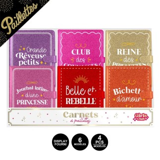 Carnet paillettes