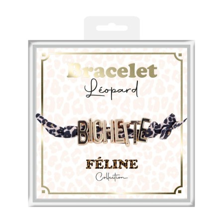 Bracelet bichette leopard