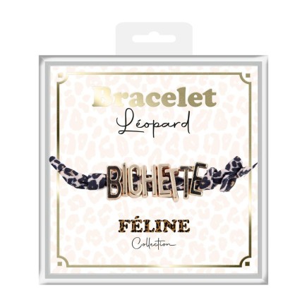 Bracelet bichette leopard