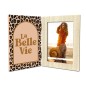 Cadre photo double leopard la belle vie