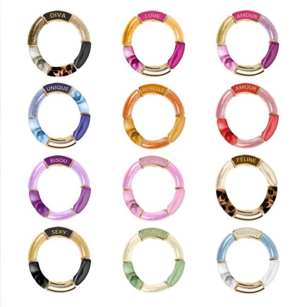 Bracelet paillettes