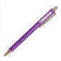 Stylo à paillettes violet connasse