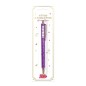 Stylo à paillettes violet connasse