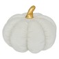 Coussin citrouille 32 cm ivoire