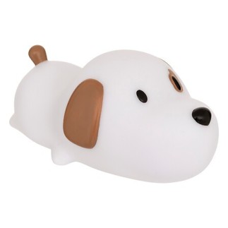 Veilleuse chien Scott long 15 cm à piles pour enfant pas cher
