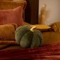 Coussin citrouille 32 cm kaki