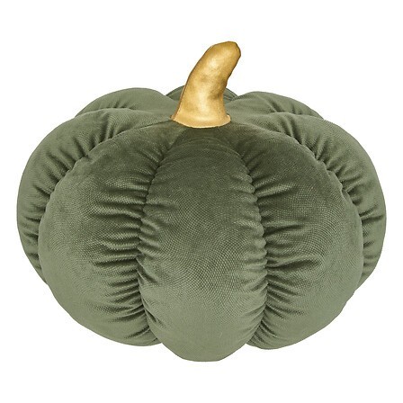 Coussin citrouille 32 cm kaki