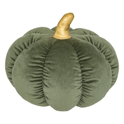 Coussin citrouille 32 cm kaki