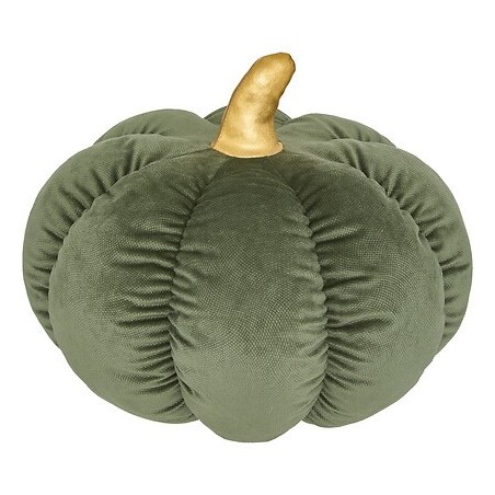 Coussin citrouille 32 cm kaki