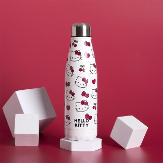 BOUTEILLE DE TRANSPORT ISO HELLO KITTY 50CL BLANCHE