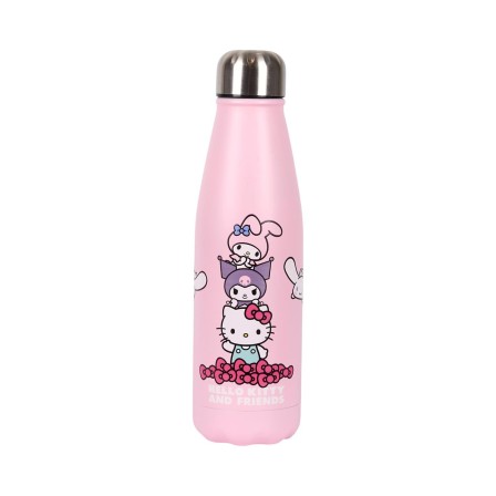 BOUTEILLE DE TRANSPORT ISO HELLO KITTY 50CL ROSE