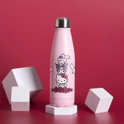 BOUTEILLE DE TRANSPORT ISO HELLO KITTY 50CL ROSE
