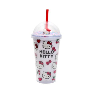 GOBELET DE TRANSPORT STARCUP HELLO KITTY BLANC