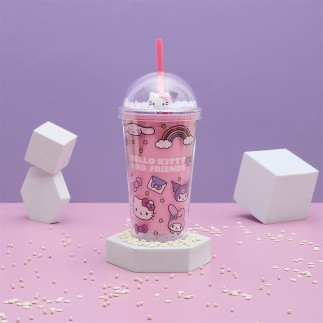 GOBELET DE TRANSPORT STARCUP HELLO KITTY 45CL ROSE