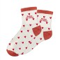 Chaussettes paillettes cŒurs reine de cŒur