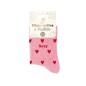 Chaussettes paillettes cŒurs sexy