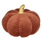 Coussin citrouille 32 cm ambre