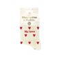 Chaussettes paillettes cŒurs my love