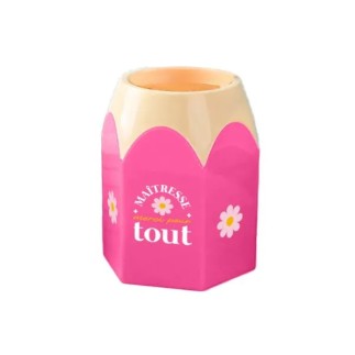 Pot a crayon forme crayon Maîtresse merci pour tout