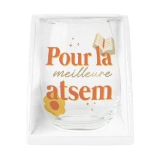 Verre rond pour la meilleure ATSEM