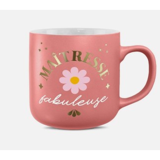 MUG CÉRAMIQUE MAÎTRESSE FABULEUSE 40CL