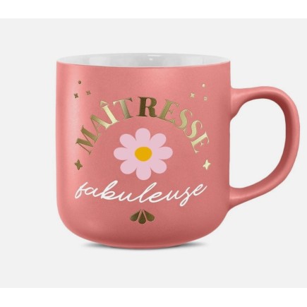 MUG CÉRAMIQUE MAÎTRESSE FABULEUSE 40CL