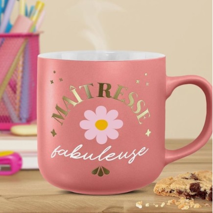 MUG CÉRAMIQUE MAÎTRESSE FABULEUSE 40CL