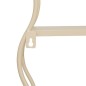 Etagère vague métal beige