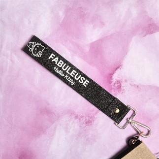 PORTE CLES A PAILLETTES HELLO KITTY
