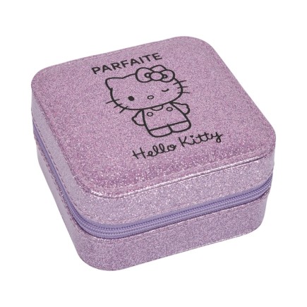 BOITE A BIJOUX A PAILLETTES HELLO KITTY