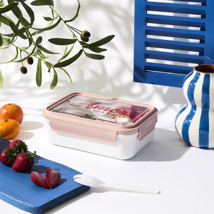 LUNCH BOX COMPARTIMENTE MOR AMORE POR FAVOR 1,2L