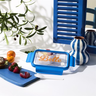 LUNCH BOX COMPARTIMENTE LA VIE EST BELLE 1,2L