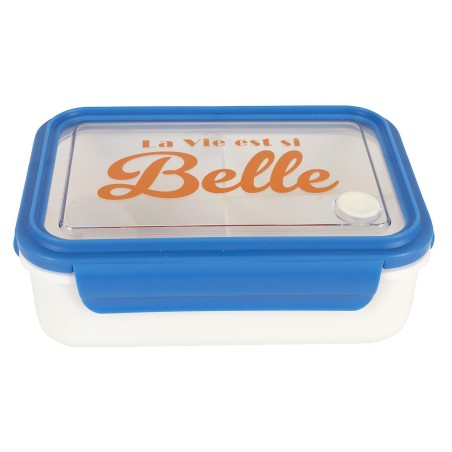 LUNCH BOX COMPARTIMENTE LA VIE EST BELLE 1,2L