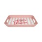 PLATEAU PLASTIQUE MOR AMORE POR FAVOR 41X32CM