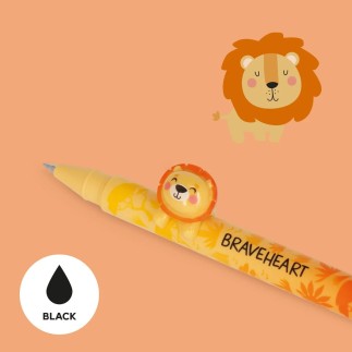 STYLO À ENCRE GEL LOVELY FRIENDS - LION LEGAMI