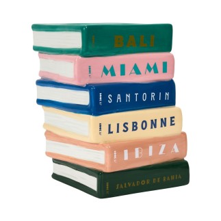 VASE LIVRES ESCAPADE H18CM