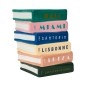 VASE LIVRES ESCAPADE H18CM