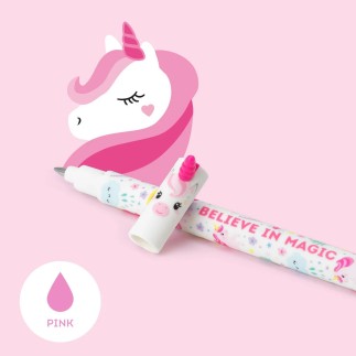 STYLO À ENCRE GEL EFFAÇABLE LICORNE LEGAMI