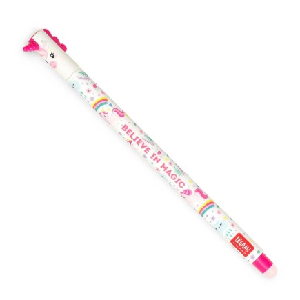 STYLO À ENCRE GEL EFFAÇABLE LICORNE LEGAMI