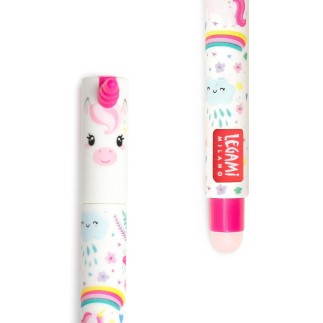 STYLO À ENCRE GEL EFFAÇABLE LICORNE LEGAMI