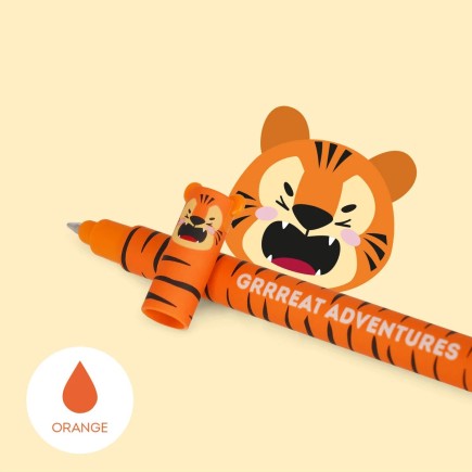 STYLO À ENCRE GEL EFFAÇABLE TIGRE LEGAMI