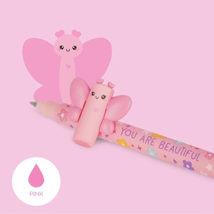 STYLO À ENCRE GEL EFFAÇABLE PAPILLON LEGAMI