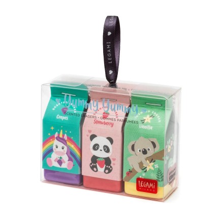 SET DE 3 GOMMES PARFUMÉES YUMMY YUMMY LEGAMI