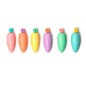 SET DE 6 MINI SURLIGNEURS CAROTTE LEGAMI