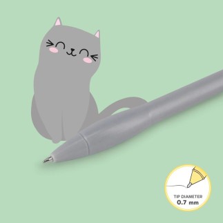 STYLO À ENCRE GEL LUMINEUX KITTY LEGAMI